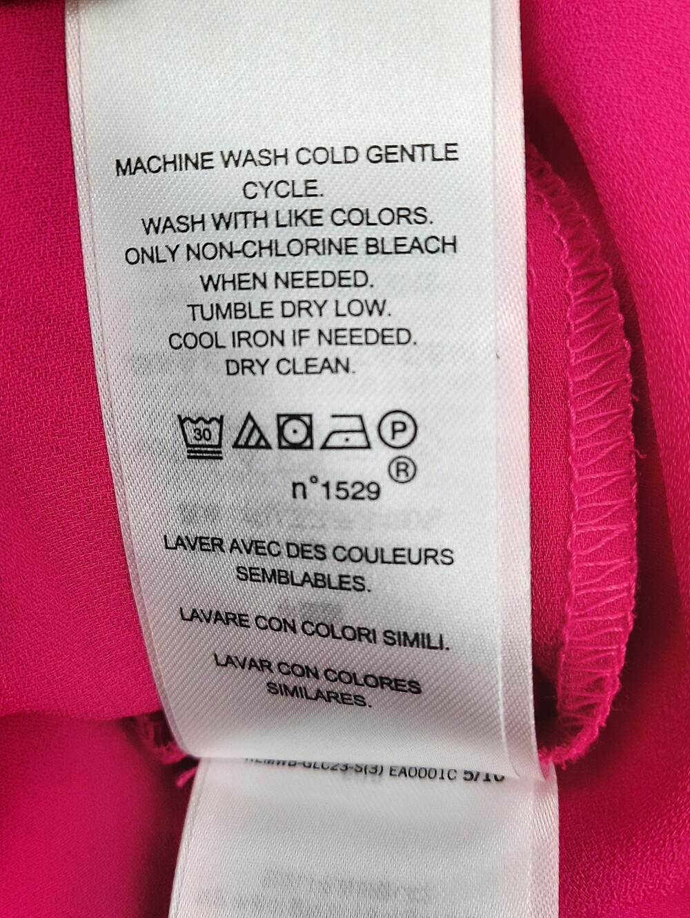 Lauren Ralph Lauren Spring Wedding Guest Dress Boho Pink Floral Ruffle Size 12 - Picture 9 of 9